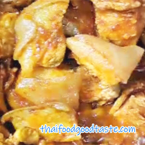 แกงฮังเล-อาหารถวายพระ