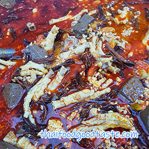 ขนมจีนน้ำเงี้ยว-อาหารถวายพระ